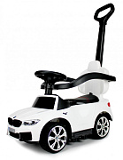Детский толокар RiverToys BMW M5 A999MP-M с родительской ручкой белый