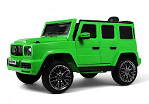 Детский электромобиль RiverToys Mercedes-AMG G63 4WD G333GG GREEN/зеленый