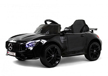 Детский электромобиль RiverToys Mercedes-Benz AMG GT X777XX черный глянец