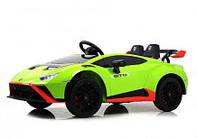 Детский электромобиль RiverToys Lamborghini Huracan STO зеленый
