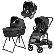 Коляска Peg Perego Veloce TC New Belvedere Lounge 3 в 1 True Black