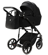 Детская коляска Adamex Mobi New 2 в 1 MN-TK53 ЧЕРНЫЙ